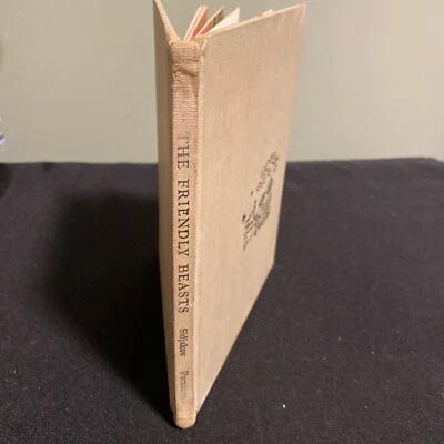VG 1957 Hardcover ~ THE FRIENDLY BEASTS by Laura Nelson Baker & Nicolas Sidjakov - Image 1 of 4