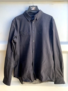 Harley-Davidson T-Shirt Button-up Double Weave Stretch Black Genuine BRAND NEW - Bild 1 von 3