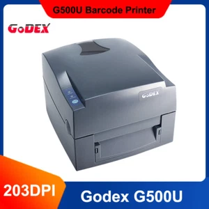 GODEX G500U 203dpi USB Thermal Transfer & Direct Thermal Label Barcode Printer - Picture 1 of 12