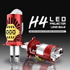 2x H4 9003 Mini Bi-LED Projector LED Lens Hi/Lo Bulb Car Headlight Retrofit LHD