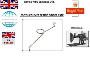 SINGER 132K FOOT LIFT LEVER SPRING INDST SEWING MACHINE - Picture 1 of 4