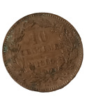 Luksemburg 10 centymów 1865 A Barth