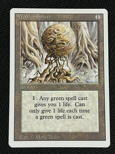 MTG/Magic: The Gathering - 3a edizione riveduta - sfera in legno - Foto 1 di 2