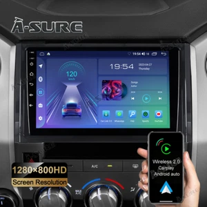 2G+32G Car Stereo Radio For Toyota Tundra XK50 2014-2021 Android 14 Carplay GPS - Picture 1 of 11
