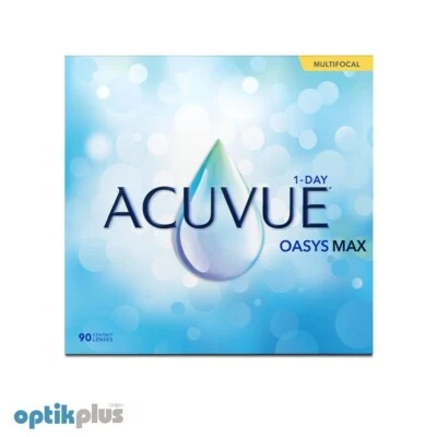 Acuvue Oasys MAX 1-Day Multifocal 90er-Pack  -  [8928] - Bild 1 von 2