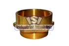 Fire Hydrant Adapter | 3" Female NPT x 2-1/2" Male NST/NH | Brass