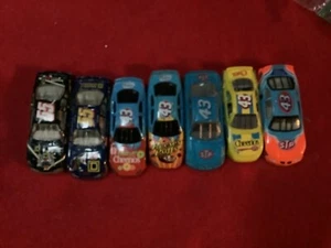 7 VINTAGE RARE NASCAR 1/64 #43 petty Cheerios #55 looneytunes Andretti Hamilton  - Picture 1 of 4