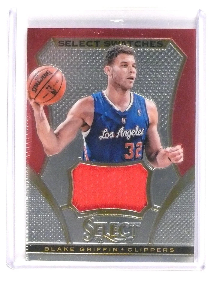 2013-14 Panini Select Blake Griffin Swatches Jersey #76 Clippers - Image 1 of 1