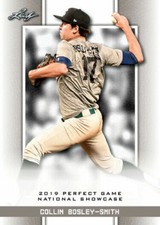 COLLIN BOSLEY-SMITH 2019 "1ST EVER PRINTED" LEAF PERFECT GAME ROOKIE CARD #170! 