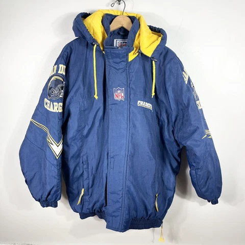 Vtg Pro Line Authentic Starter San Diego Chargers NFL Football Jacket Men’s XL Cover