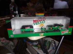 M2 Machines Mello Yello 1967 Dodge A100 Van & 1971 Plymouth Hemi Cuda box hau1 - Picture 1 of 1
