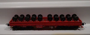 NPE-Modelle H0 1:87 22075 H0-DC-Drehgestell-Niederbordwagen m. Ladung - Picture 1 of 4