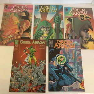 GREEN ARROW #9-13 DC Comic Books GRELL  DC 1988 - Picture 1 of 6