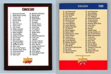 Checklist #100 Branson On Stage 1992 NAC Trading Card
