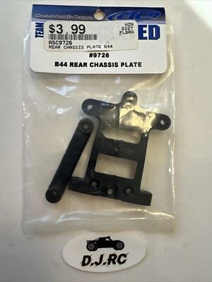 TEAM ASSOCIATED- ASC9726 - REAR CHASSIS PLATE B44 - Image 1 of 2