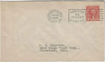 FDC  #590 --  9c  Jefferson --    5/29/26 - Image 1 of 2