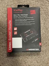Monster iCarPlay 800 Cassette Tape Car Adapter for iPod MP3 & iPhone Brand New