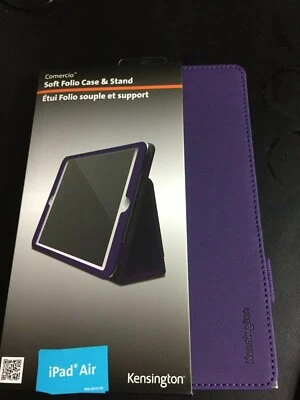Job Lot of 6 Kensington Comercio Soft Folio Case and Stand for iPad Air - Purple - Image 1 of 3