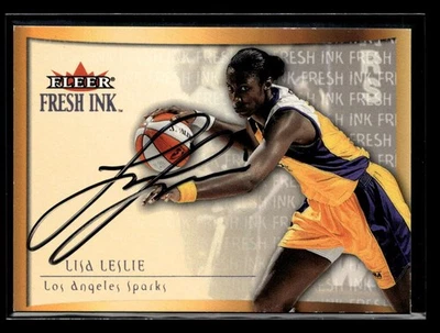 2000 Fleer Ultra WNBA Lisa Leslie Auto Fresh Ink Los Angeles Sparks ES9033 - Image 1 of 2