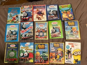 15 Children’s Dvd’s Thomas The Tank Engine & Bob The Builder + Others Dvds - Picture 1 of 1