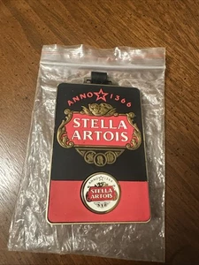 Stella Artois Bier Vintage Golf Bag Tag GOLFPRO Marke Innovation Golf - Bild 1 von 5
