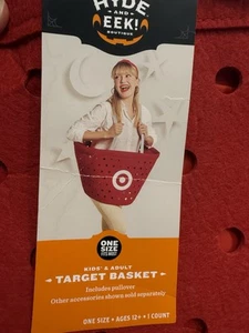 Hyde & EEK! Kids & Adult Target Shopping Basket Bag Halloween Costume OSFM 12+ - Picture 1 of 5