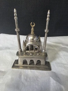 Vtg Deco Style Miniature Brass Mosque - Picture 1 of 9
