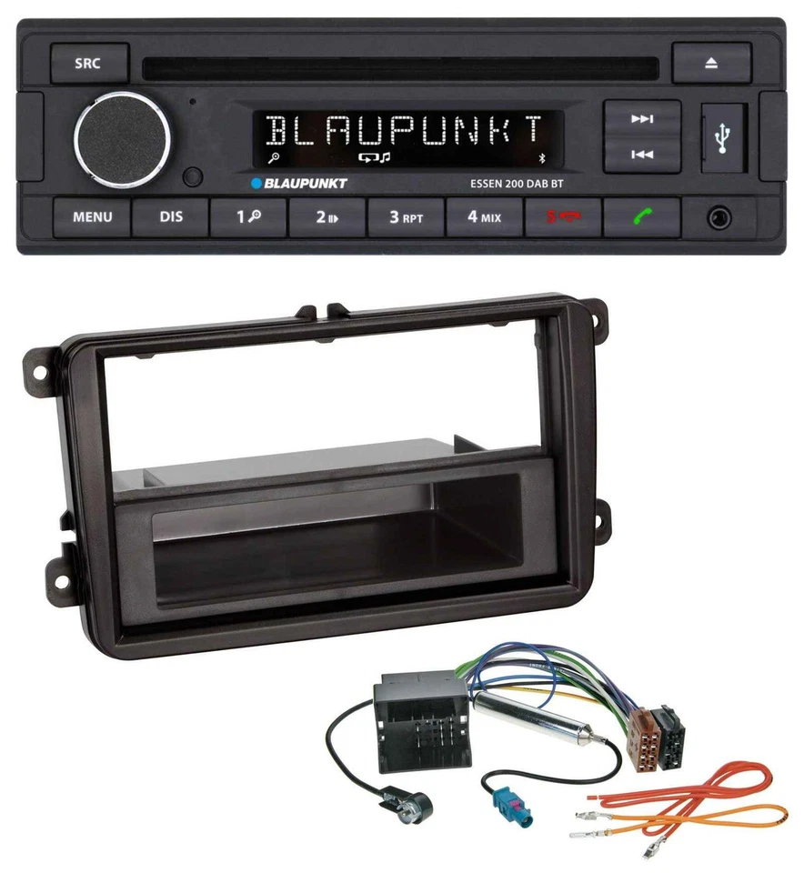 Blaupunkt USB MP3 Bluetooth DAB CD Autoradio für Skoda Fabia Octavia Rapid Rooms - Bild 1 von 4