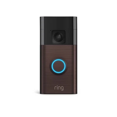 Ring Battery Doorbell with Head-to-Toe HD Video, Live View with Two-Way Talk,