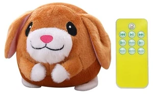 Puppy Ball Active Moving Pet Plush Toy Singing Dog Chewing Squeake USB Toys - Picture 1 of 5