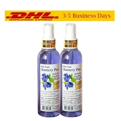 2x120ml Hair Tonic Spray Butterfly Pea Anti Reduce Loss Fall Growth Treatments - Image 1 of 4