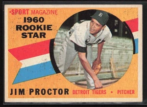 1960 Topps #141 Jim Proctor (GD-VG) (Print Marks) - Picture 1 of 2