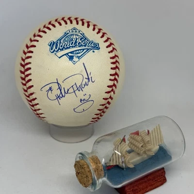 Phillie Phanatic signed Rawlings 1993 World Series Logo Baseball JSA COA A4220 - Image 1 of 4