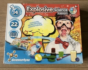 Explosive Science Kaboom, Science4you, STEM, Ages 8+, New & Sealed - Picture 1 of 2
