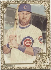 BEN ZOBRIST 2019 Allen & Ginter GOLD BORDER Hot Box - CHICAGO CUBS - #270 - Picture 1 of 1