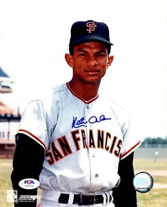 Matty Alou autographed signed 8x10 photo MLB San Francisco Giants PSA COA - Picture 1 of 1