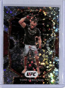 2021 Panini SELECT UFC TONY FERGUSON DISCO SILVER PRIZM CONCOURSE #91 MMA - Picture 1 of 2