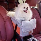 Dog Car Seat for Small Dog, Portable Console Booster Car Seats for Pets, Dog Boo