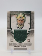 Marty Turco Game Used Jersey 2013-14 In The Game Between the Pipes ITG BTP Stars