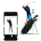 Golf Swing Selfie Sticks Phone Clip Holder Tool Video Record Alignment Rod Bags