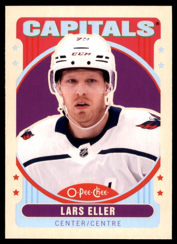2021-22 O-Pee-Chee Retro Lars Eller #104 - Image 1 of 2