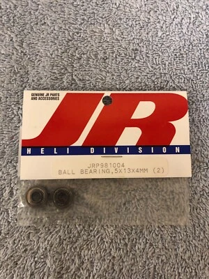 JR Helicopter Ball Bearing 5x13x4mm (2 per pack) JRP981004 NEW!!! - Image 1 of 2