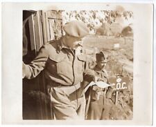 1944 British General Russell Commander Indian 8th Division in Italy News Photo