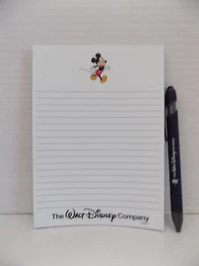 Walt Disney Company Blocco note e penna Disney Studio Store esclusivo NOS MIP HTF - Foto 1 di 2