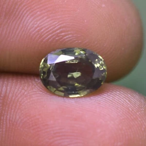 3.61 Ct Yellowish Green Zircon Natural Unheated VVS Clarity Sri Lankan Origin - Picture 1 of 5