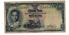 Thailande THAILAND Billet 1 BAHT ND 1955 P74 SIGN.34 ROI RAMA UNIFORM VF