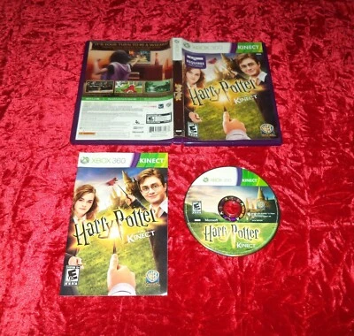 Harry Potter Kinect (2012) for XBOX 360 *Complete* #1 - Image 1 of 3