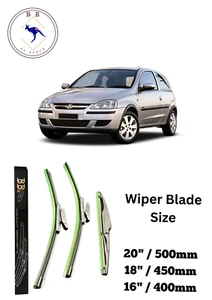WIPER BLADE FOR HOLDEN BARINA HATCH 2001-2005 - Picture 1 of 6