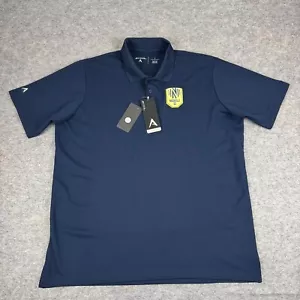 Antigua Nashville SC MLS Soccer Polo Shirt Blue Mens Large L - Picture 1 of 9