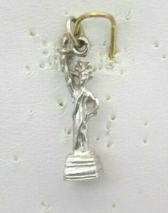 14K Statue of Liberty White Gold Charm /Pendant (BTS761) - Picture 1 of 2